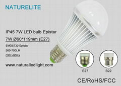 IP45 7W LED bulb