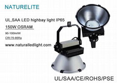 150W Cree XBD IP65 Waterproof LED High Bay Light, SAA and CE Certified
