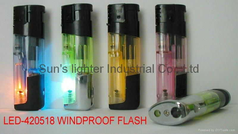 lighters with flash lamp 5