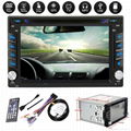 2Din 6.2"  In-Dash Radio iPod TV Bluetooth GPS Navigation Car DVD/USB/SD Player 1