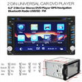 2Din 6.2"  In-Dash Radio iPod TV Bluetooth GPS Navigation Car DVD/USB/SD Player 5