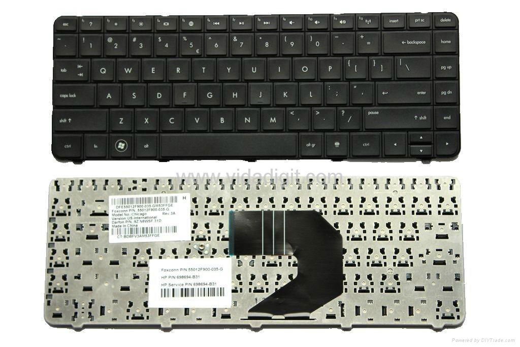 New laptop keyboard for   HP Pavilion G4 G6 G4-1000 Series Keyboard Black US OEM 4