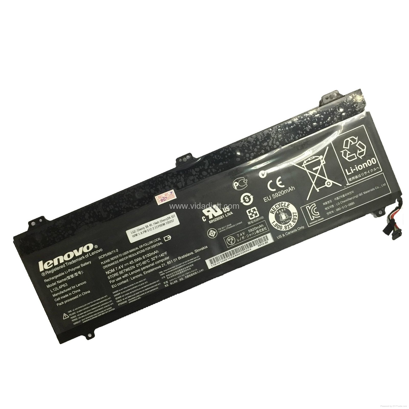li-ion battery laptop battery for lenovo U330 U330P U330T L12M4P61 power bank   4
