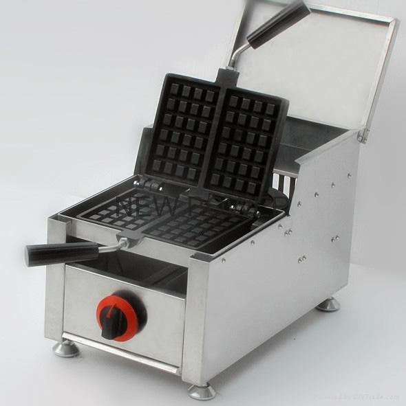 Gas rectangle waffle maker,Gas waffle baker,Gas Swings waffle maker