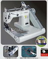 HIGH SPEED FEED OF THE ARM CHAINSTITCH MACHINE FOR TWO AND THREE NEEDLE 