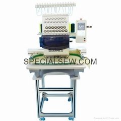 SINGLE HEAD COMPUTERIZED EMBROIDERY MACHINE WITH TUBLAR EMBROIDERY 