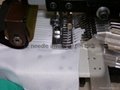 12 needle invisble pin tuck sewing machine 