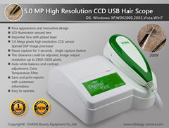 NEW 5.0 MP High Resolution CCD USB Hair Scope(EH-900U)