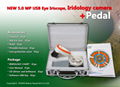 NEW 5.0 MP USB Eye Iriscope, Iridology camera+Pedal(EH-990U+P) 3