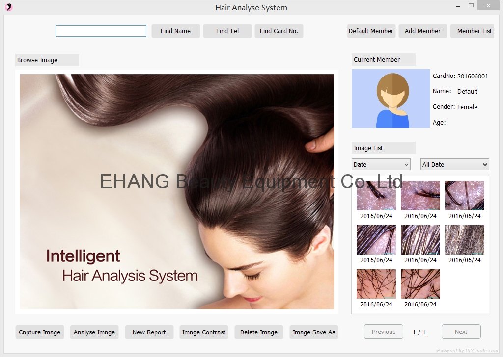 EH-9100全新智能高清电脑型UV毛发检测仪,头发,头皮,发质检测仪 3