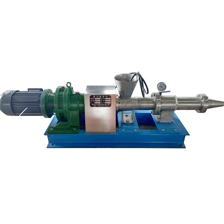 Horizontal vacuum pug mill ZKJ xiangke (China Manufacturer) Glass