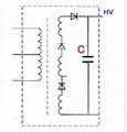 CT with high-voltage capacitors 3
