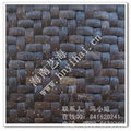 Natural environmental protection decoration material coconut shell mosaic 3