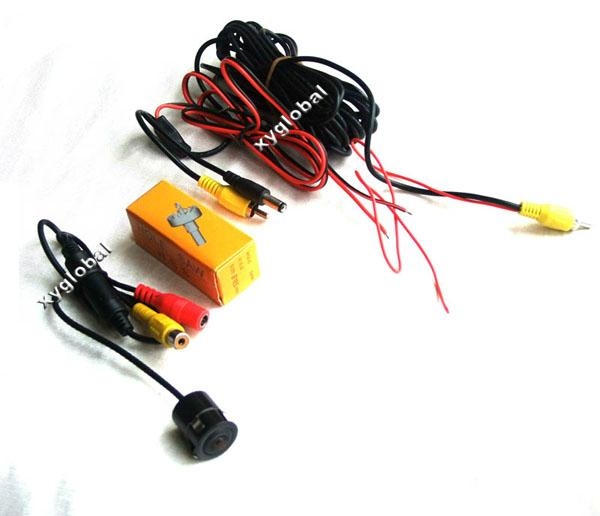 Newest image sensor 18mm car camera with reverse guide line  3