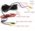 Newest image sensor 18mm car camera with reverse guide line 