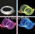 car side glow light fiber optic light string