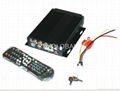 4 channels SD card automobile DVR recorder(XY-9638) 