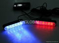 Solar powered energy Car LED Strobe Light,Grille Lamp,Car Flashing Light