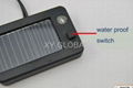 Solar powered energy Car LED Strobe Light,Grille Lamp,Car Flashing Light