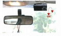 Front/Rear dual lens HD car dvr camera driving recorder 720P(XY-9615)