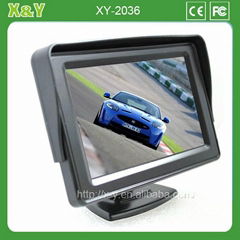 4.3寸车载LCD显示器（数字液晶屏）XY-2036