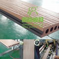 capped WPC composite decking mold