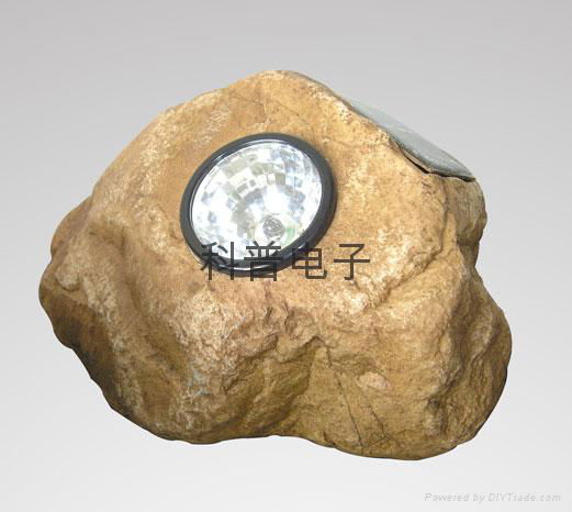 Solar energy rock light 5