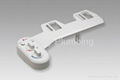 Cold and warm water bidet plastic face plate the nozzel can be adjusted