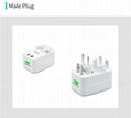 New fashion good quality universal travel adapter for phone charger