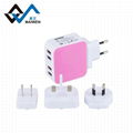 USB charger with 4USB 2.1A output 