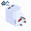 2.1 A double USB travel talent necessary The allied conversion socket