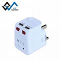 2.1 A double USB travel talent necessary The allied conversion socket