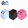 2.1 A double USB travel talent necessary The allied conversion socket