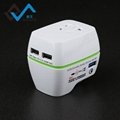 2018 new 3 USB multifunctional conversion plugs, USB quick charge
