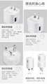 multi-function multinational USB travel adapter