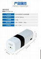 multi-function multinational USB travel adapter