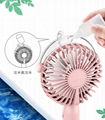 Beauty nanometer moisturizing portable small fan with usb charging interface 