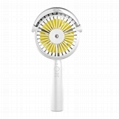 Beauty nanometer moisturizing portable small fan with usb charging interface 