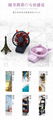 Korean style USB mini folding fan 270 degrees little devil rechargeable