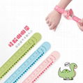 Children's cartoon watch with ruler automatically adjusts wrist creative fan