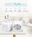 wifi Smart plug eu standard switch control smart socket for home appliances