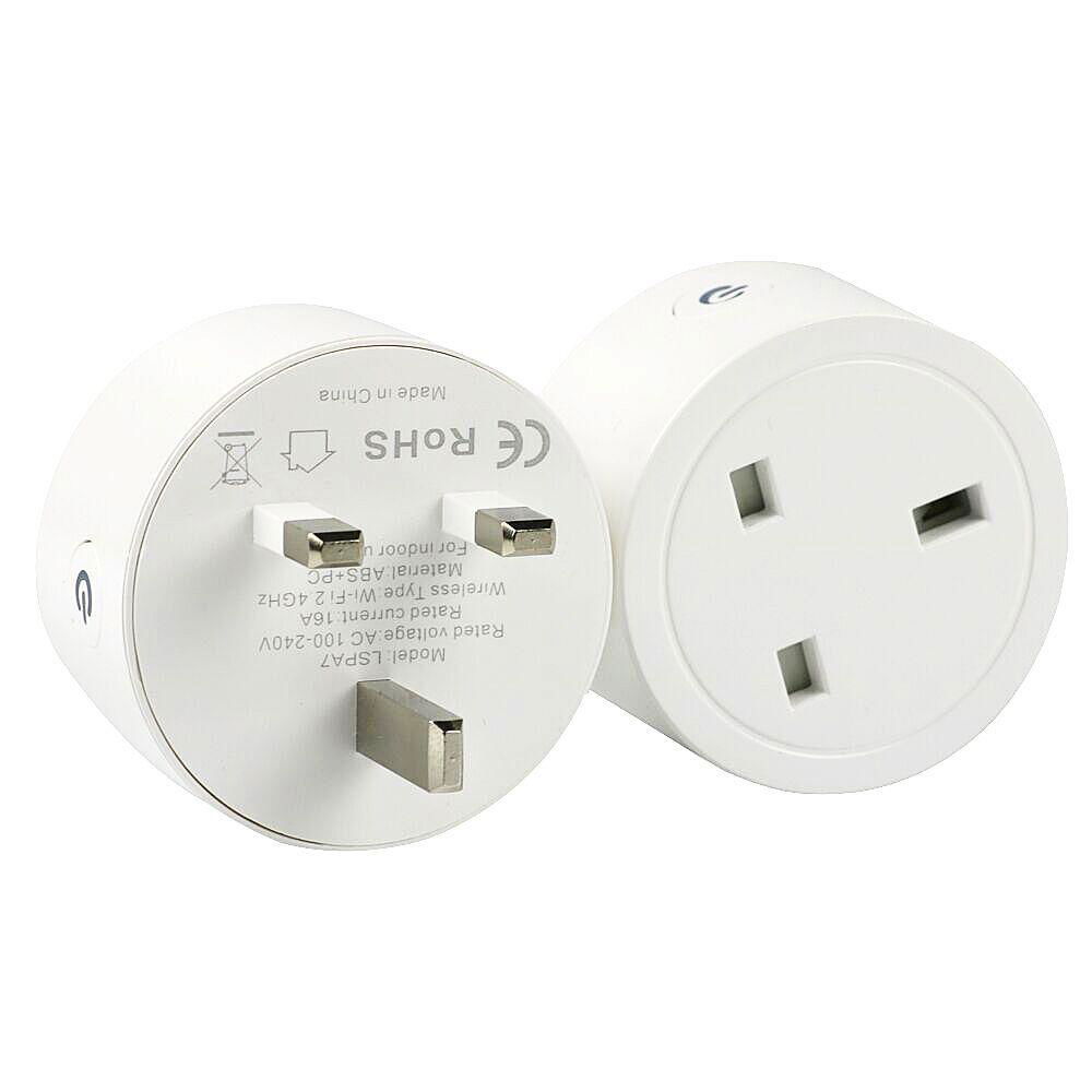 UK Wall Switch Wireless socket mini Wifi Smart life Plug