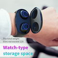 All-round noise reduction sport earphone Powerful sound Wrist-type storage space
