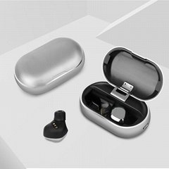 waterproof headset Wireless 5.0 Headset Microphone wireless Earphone with Chargi