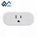 US electrical timer wall outlet power socket wifi smart home plu 3