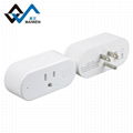 US electrical timer wall outlet power socket wifi smart home plu 4