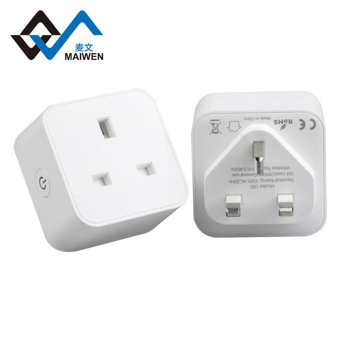 UK Wall Switch Wireless socket mini Wifi Smart life Plug