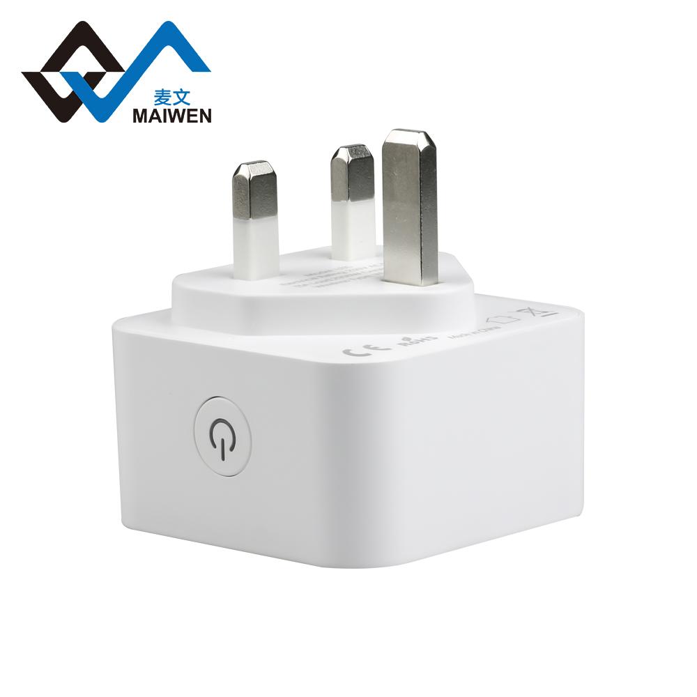 UK Wall Switch Wireless socket mini Wifi Smart life Plug 4