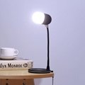 Bluetooth speaker with wireless charging function and desk lamp