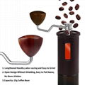 304 Stainless Steel Cone Burr Manual coffee grinder Hand Crank Coffee 10